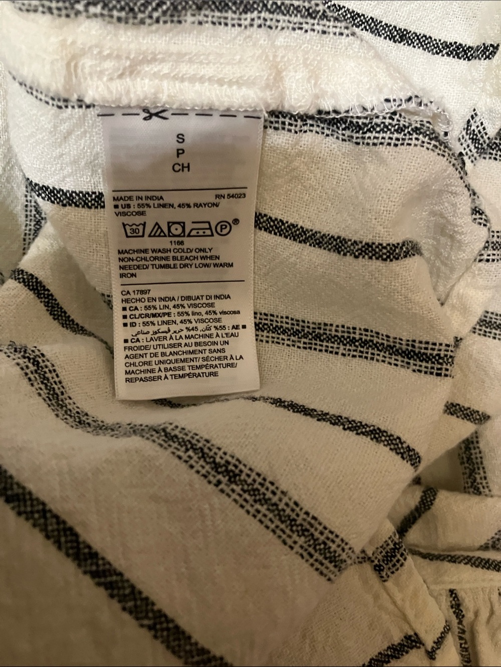 Old Navy vertical stripes women’s Shirtdress - Picture 3 of 10